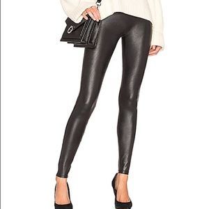 Spanx Faux Leather Leggings (size medium)